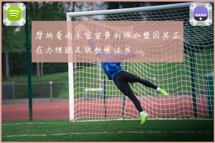 摩纳哥尚未官宣费利佩加盟因其正在办理欧足联教练证书